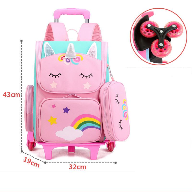 Mochila Escolar de Rodinha Infantil
