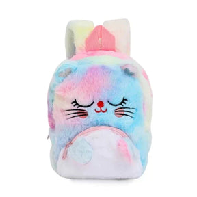 Mochila Infantil Gatinho de Pelúcia