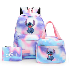 Kit Escolar Mochila e Lancheira - Lilo e Stitch