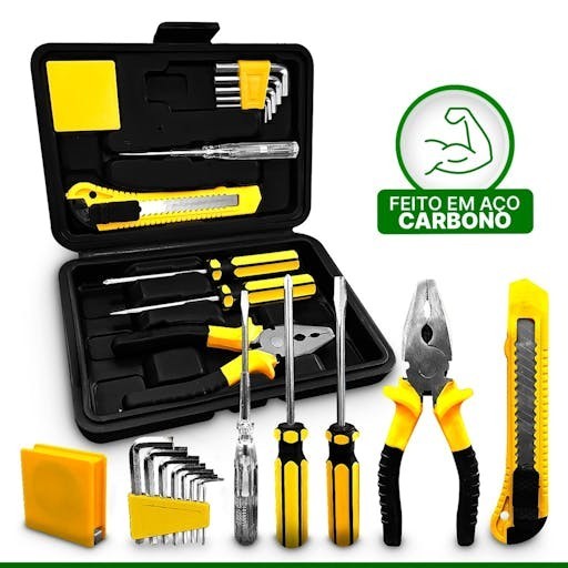 Kit de Ferramentas Com Maleta | Slim Tools